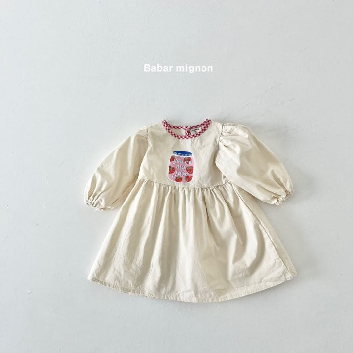 Babar Mignon - Korean Children Fashion - #childofig - Strawberry Jam One-Piece - 6