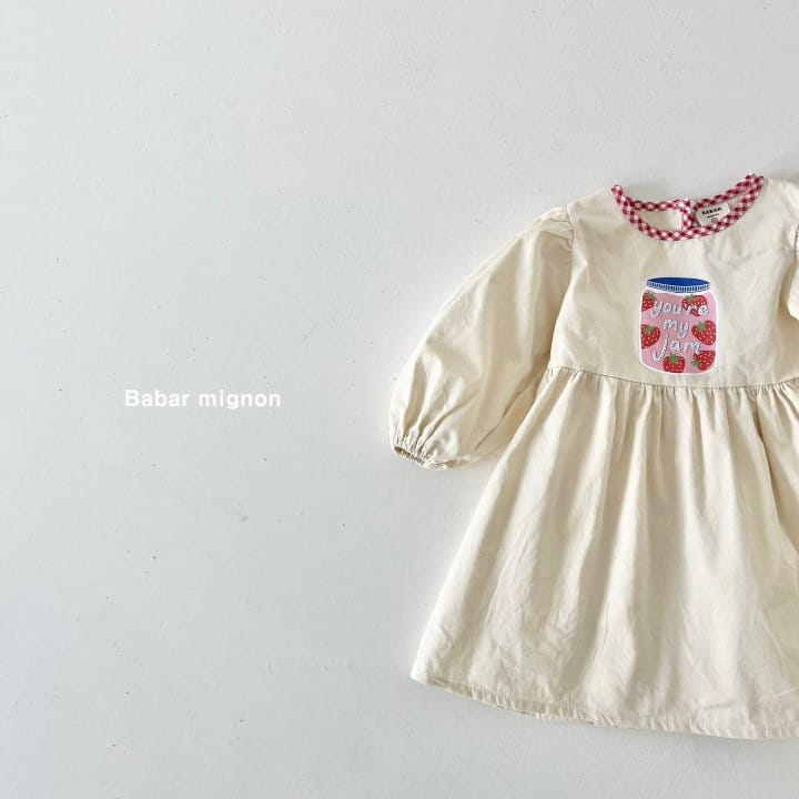 Babar Mignon - Korean Children Fashion - #childofig - Strawberry Jam One-Piece - 7