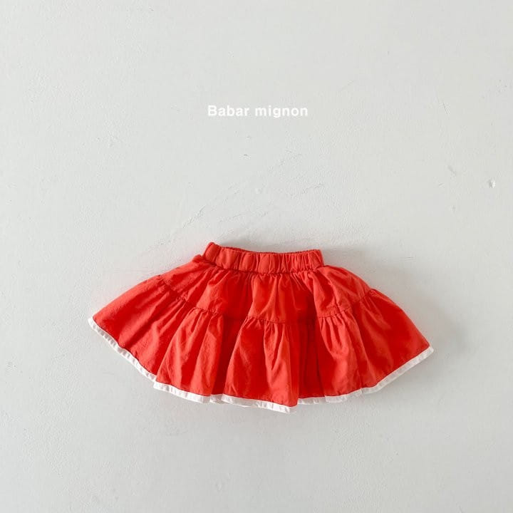 Babar Mignon - Korean Children Fashion - #designkidswear - Color Kan Kang Skirt - 10