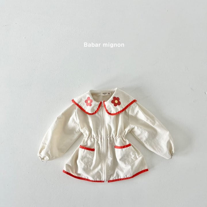 Babar Mignon - Korean Children Fashion - #designkidswear - Daisy Windbreak - 8