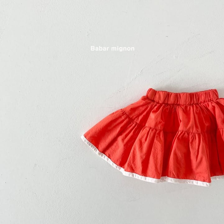 Babar Mignon - Korean Children Fashion - #discoveringself - Color Kan Kang Skirt - 11