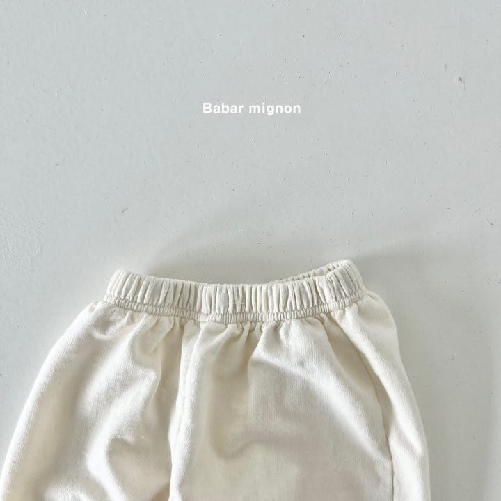 Babar Mignon - Korean Children Fashion - #kidsshorts - Ribbon Jogger Pants - 8