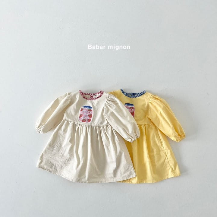Babar Mignon - Korean Children Fashion - #littlefashionista - Strawberry Jam One-Piece - 2