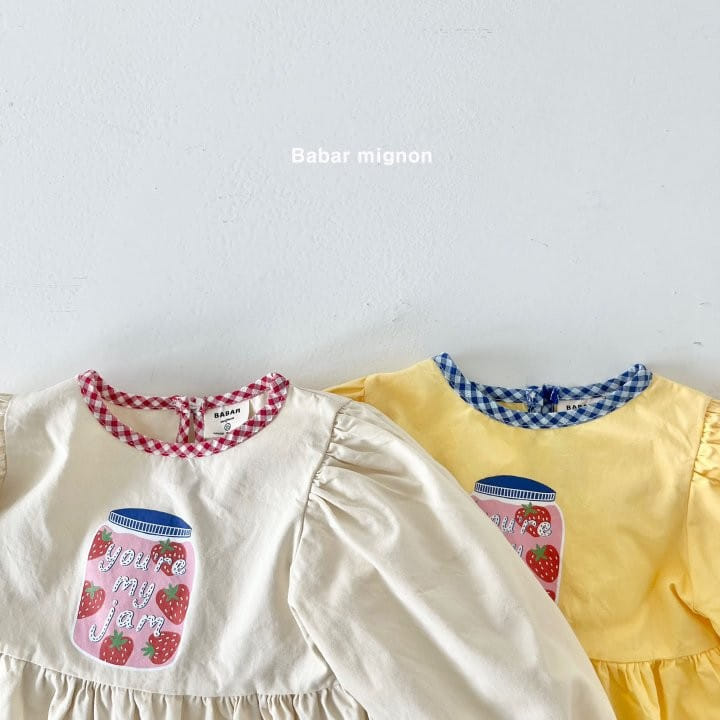 Babar Mignon - Korean Children Fashion - #magicofchildhood - Strawberry Jam One-Piece - 4