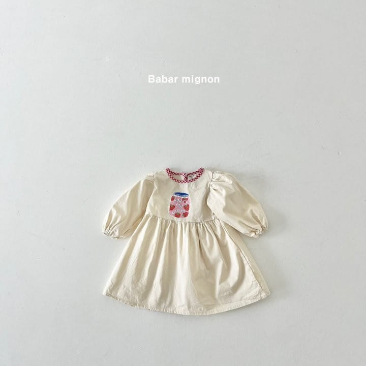 Babar Mignon - Korean Children Fashion - #prettylittlegirls - Strawberry Jam One-Piece - 5