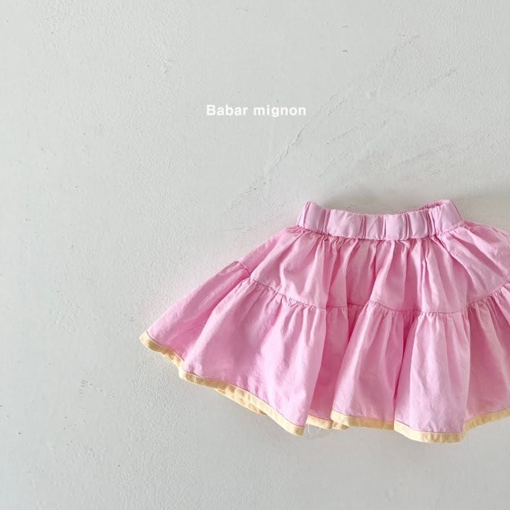 Babar Mignon - Korean Children Fashion - #stylishchildhood - Color Kan Kang Skirt - 7