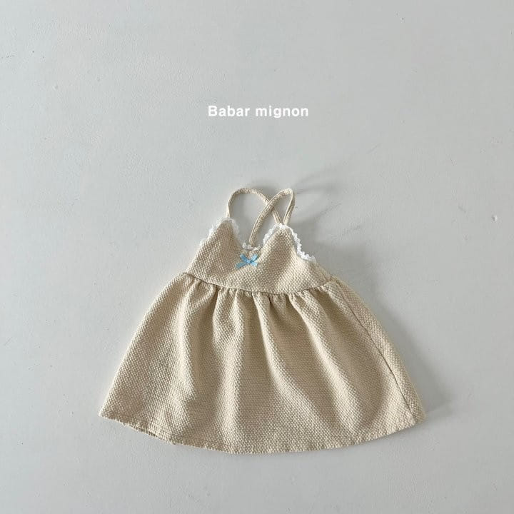 Babar Mignon - Korean Children Fashion - #toddlerclothing - Ribbon Lace One-Piece - 7
