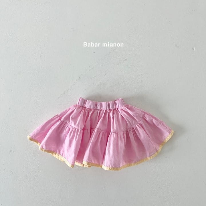 Babar Mignon - Korean Children Fashion - #toddlerclothing - Color Kan Kang Skirt - 6