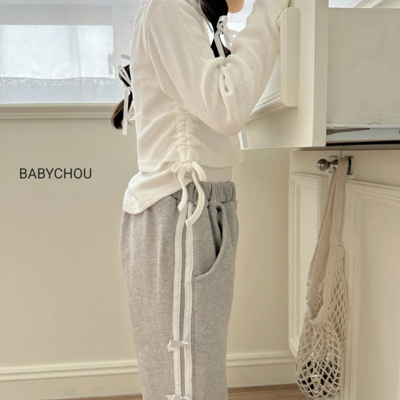 Babychou - Korean Children Fashion - #Kfashion4kids - String Cardigan - 6