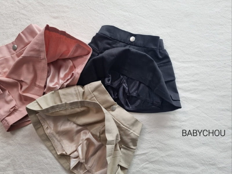 Babychou - Korean Children Fashion - #childrensboutique - A Cargo Skirt - 2