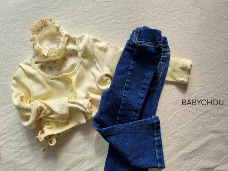Babychou - Korean Children Fashion - #discoveringself - Cherry Boots Cut Pants - 10