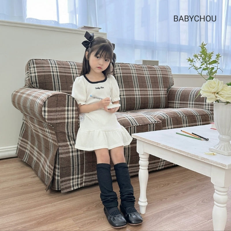 Babychou - Korean Children Fashion - #discoveringself - Flo Puff One-Piece - 3