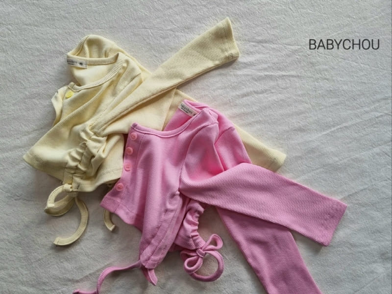 Babychou - Korean Children Fashion - #fashionkids - String Cardigan - 2
