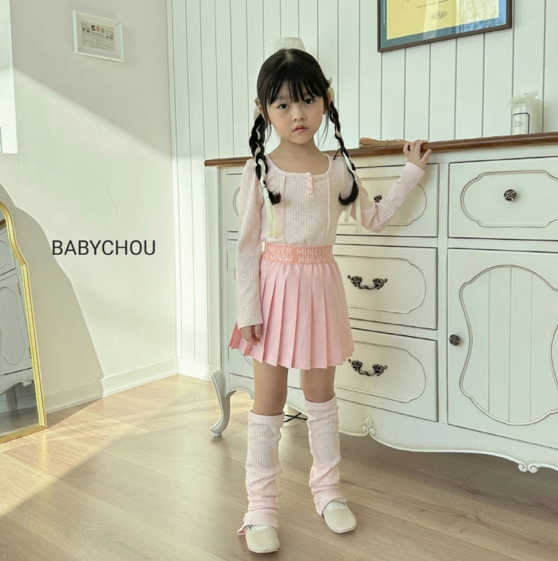 Babychou - Korean Children Fashion - #fashionkids - Mine Pleats Skirt - 10
