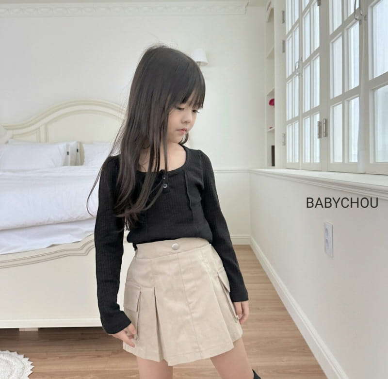 Babychou - Korean Children Fashion - #fashionkids - A Cargo Skirt - 5