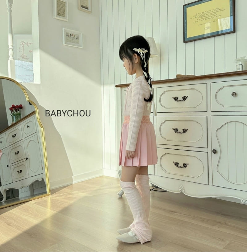 Babychou - Korean Children Fashion - #kidsshorts - Mine Pleats Skirt - 11