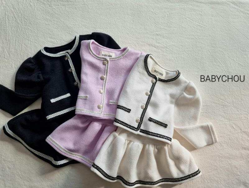 Babychou - Korean Children Fashion - #kidsstore - Blush Top Bottom Set