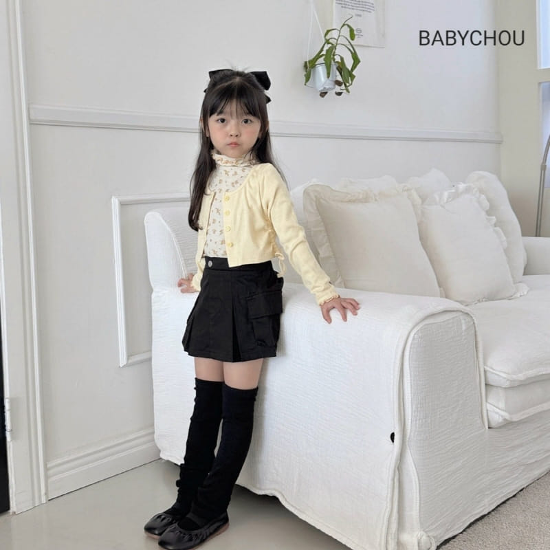 Babychou - Korean Children Fashion - #minifashionista - String Cardigan - 9