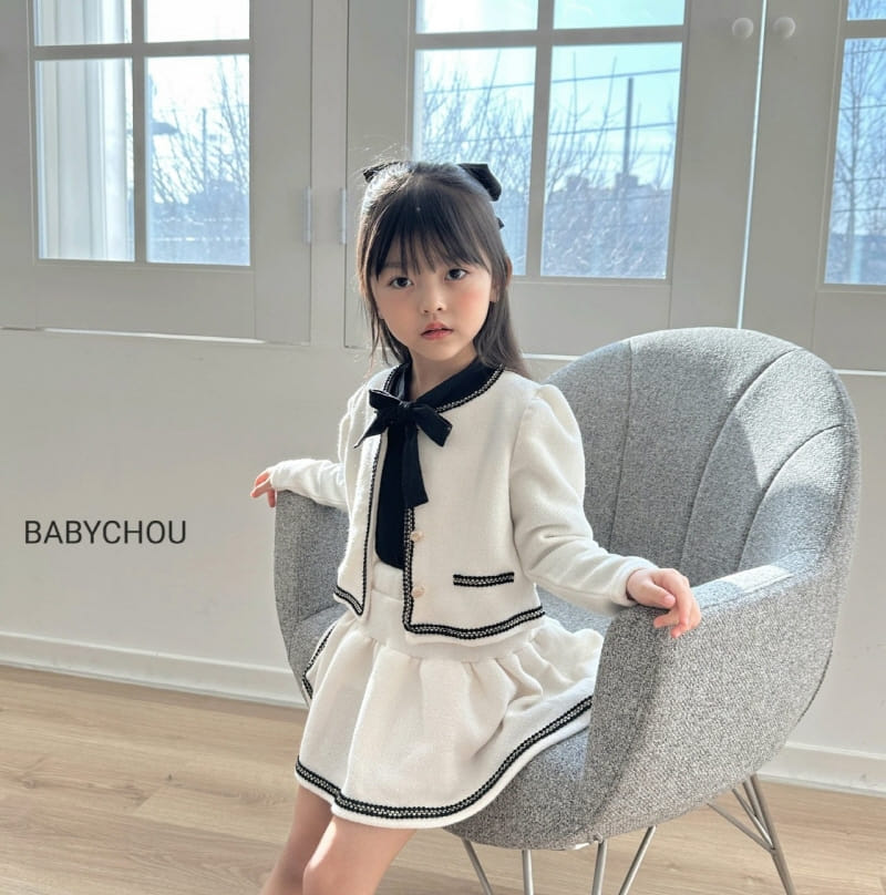 Babychou - Korean Children Fashion - #minifashionista - Blush Top Bottom Set - 6