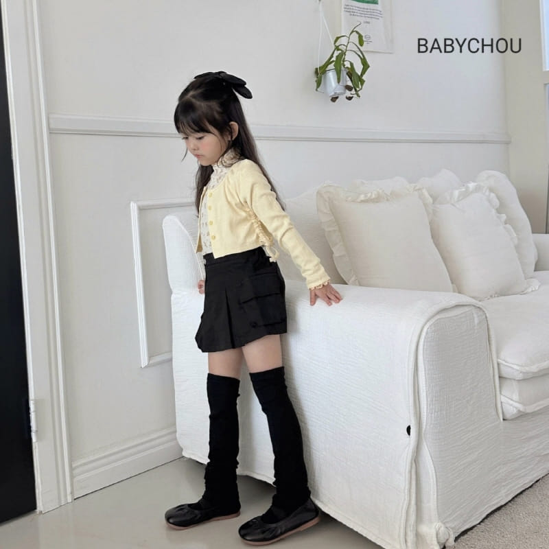 Babychou - Korean Children Fashion - #prettylittlegirls - String Cardigan - 10