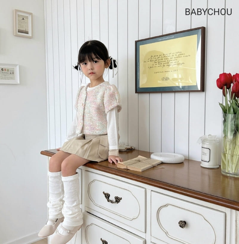 Babychou - Korean Children Fashion - #prettylittlegirls - Popcorn Cardigan  - 9