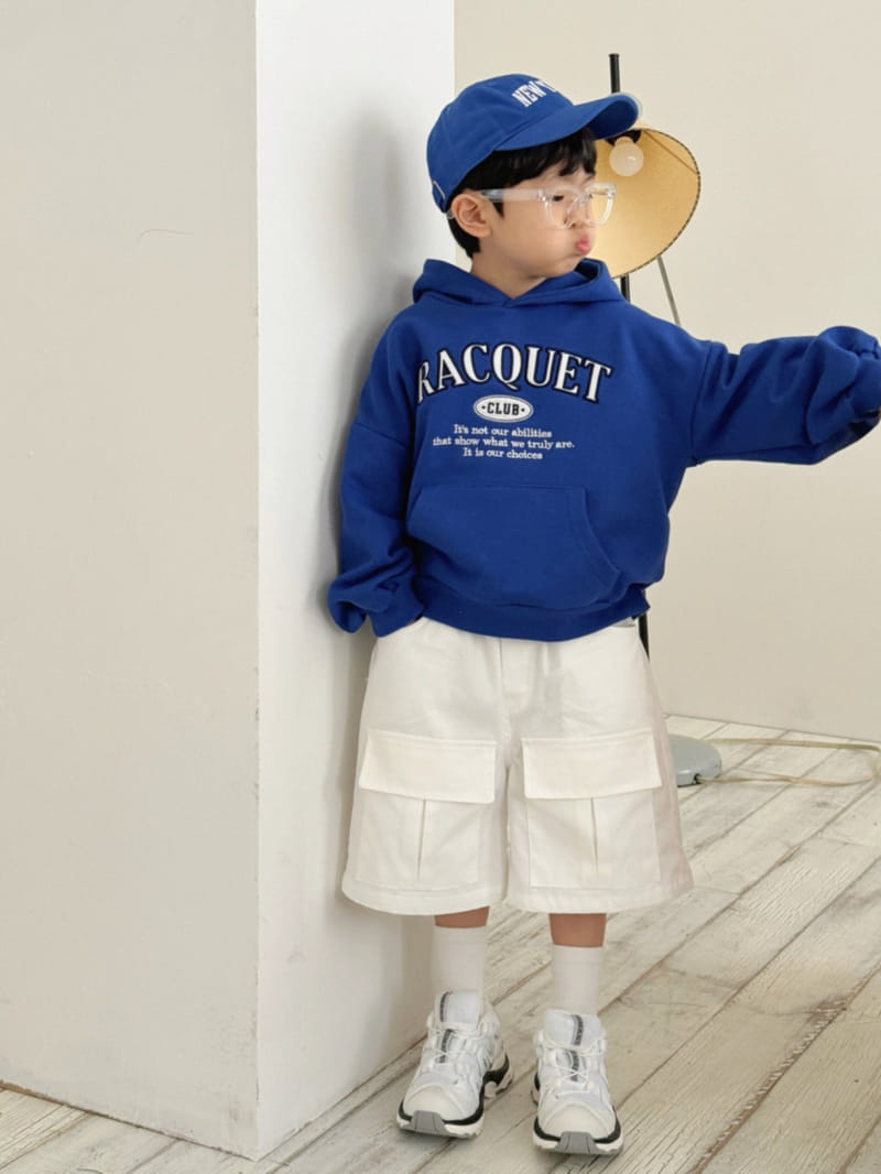 Bailey - Korean Children Fashion - #Kfashion4kids - Racket Hoody Sweatshirt - 2