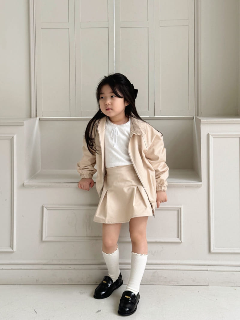 Bailey - Korean Children Fashion - #childofig - C Embroidery Jumper - 2