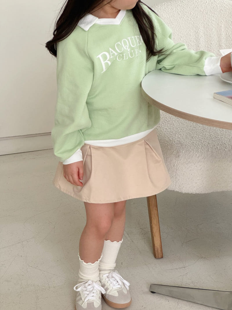 Bailey - Korean Children Fashion - #designkidswear - V Neck Collar Sweatshirt - 11