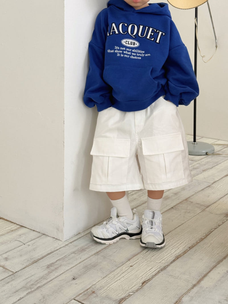 Bailey - Korean Children Fashion - #littlefashionista - Racket Hoody Sweatshirt - 4