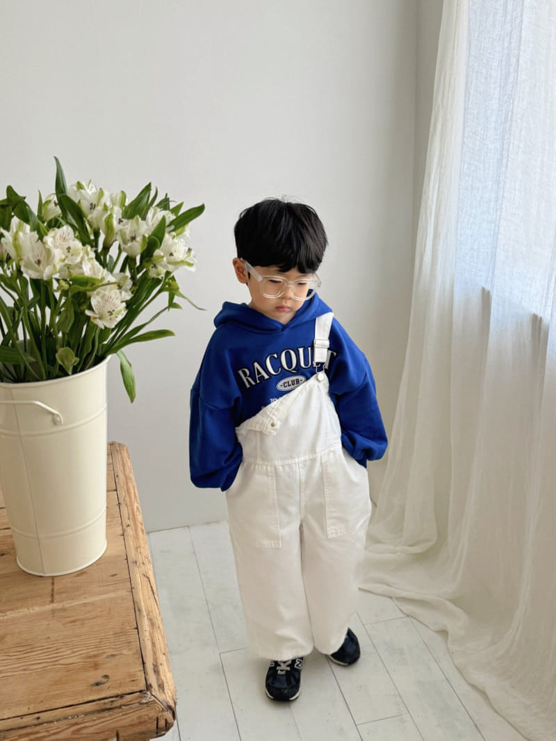 Bailey - Korean Children Fashion - #prettylittlegirls - Racket Hoody Sweatshirt - 6