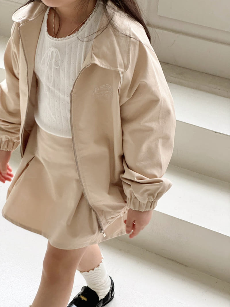Bailey - Korean Children Fashion - #stylishchildhood - C Embroidery Jumper