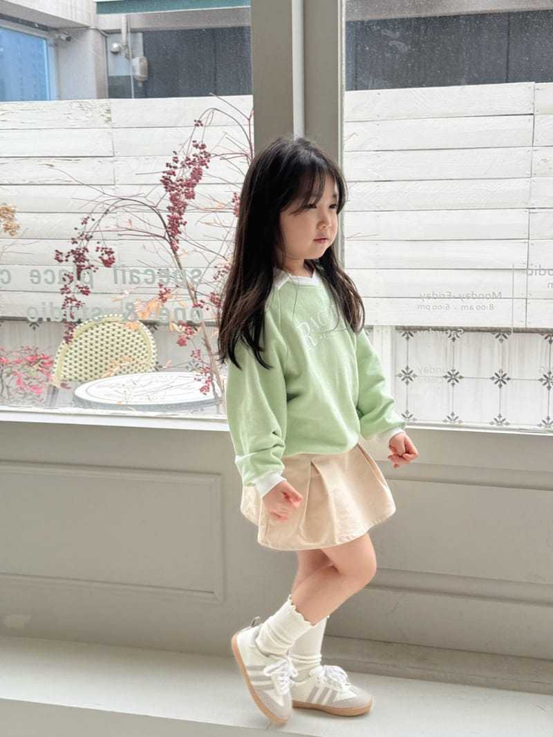 Bailey - Korean Children Fashion - #todddlerfashion - V Neck Collar Sweatshirt - 6