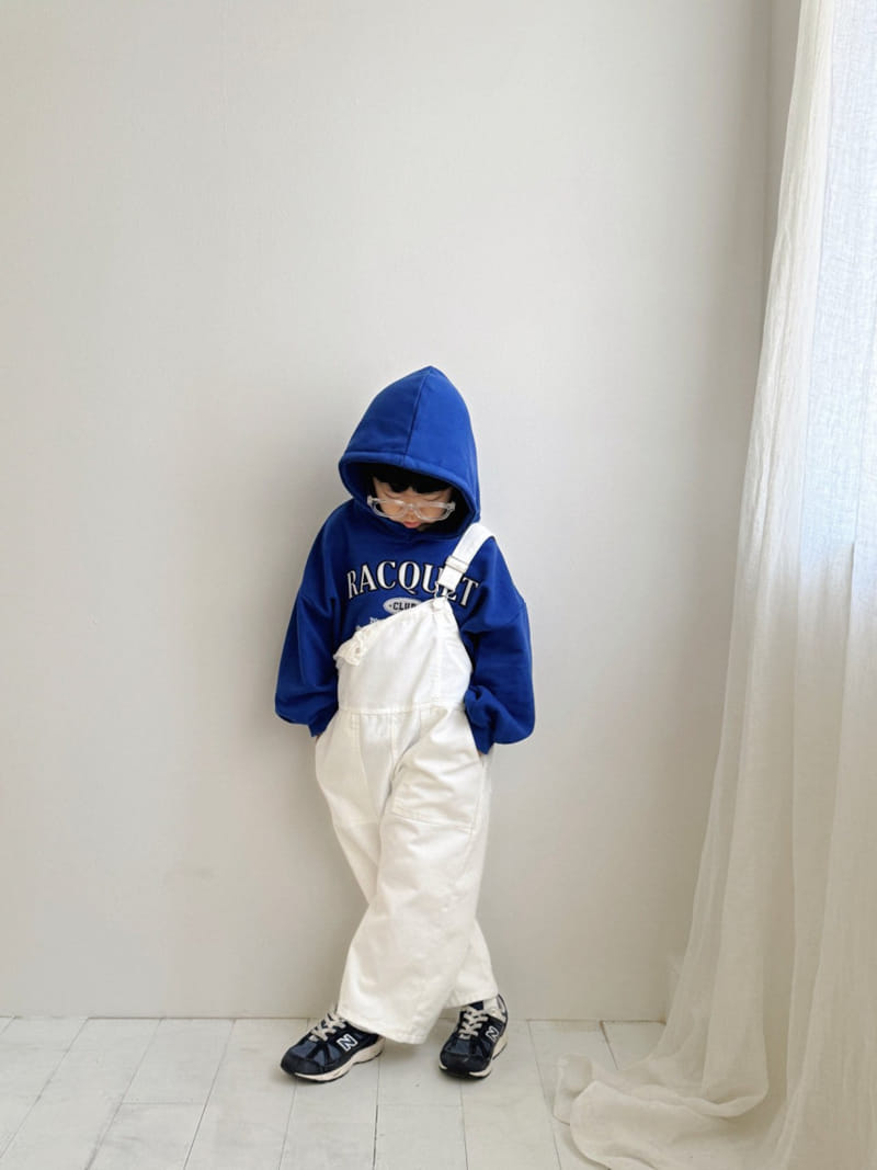 Bailey - Korean Children Fashion - #toddlerclothing - Racket Hoody Sweatshirt - 8
