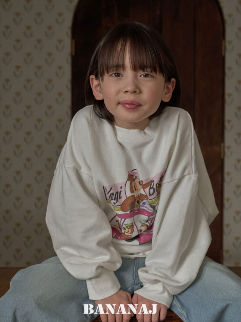 Banana J - Korean Children Fashion - #designkidswear - Vintage Sweatshirt - 9