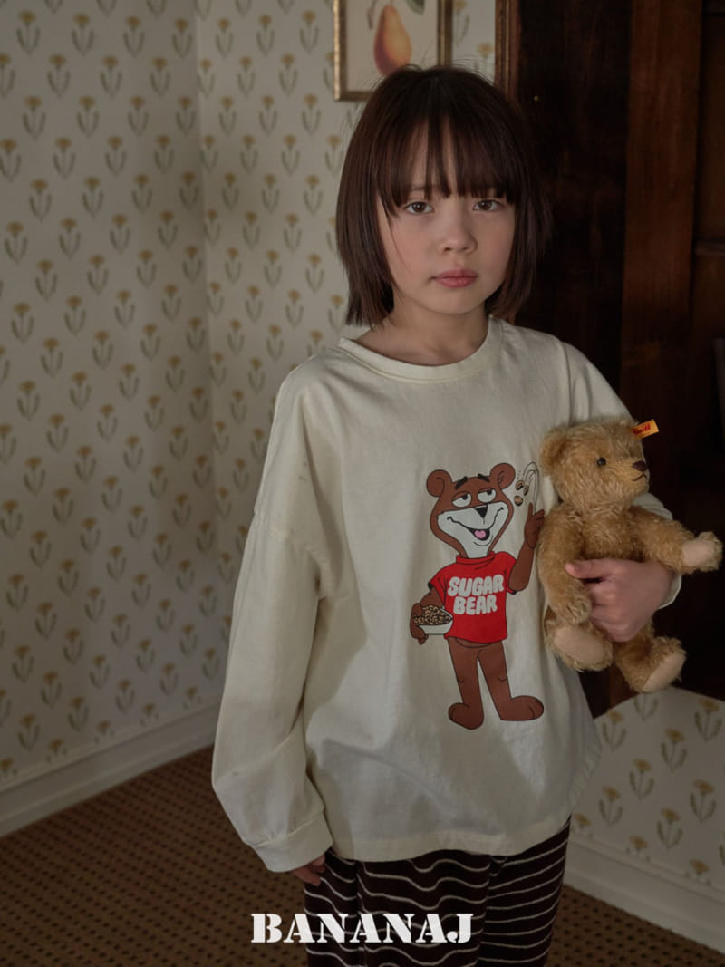 Banana J - Korean Children Fashion - #designkidswear - Suger Bear Tee - 7