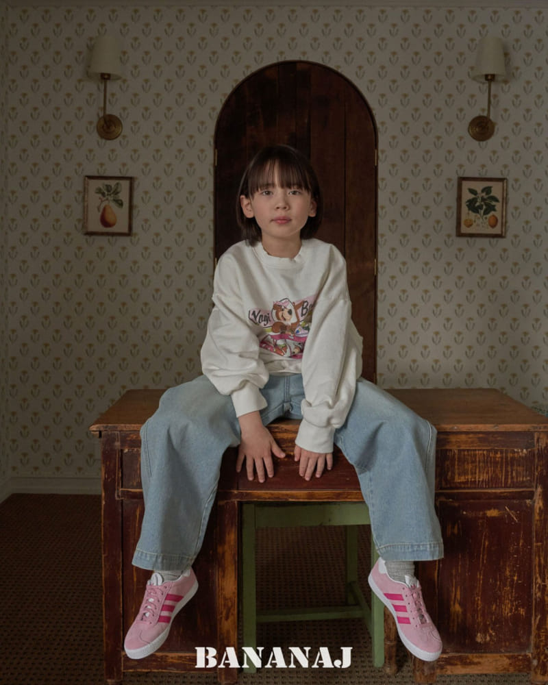 Banana J - Korean Children Fashion - #discoveringself - Vintage Sweatshirt - 10