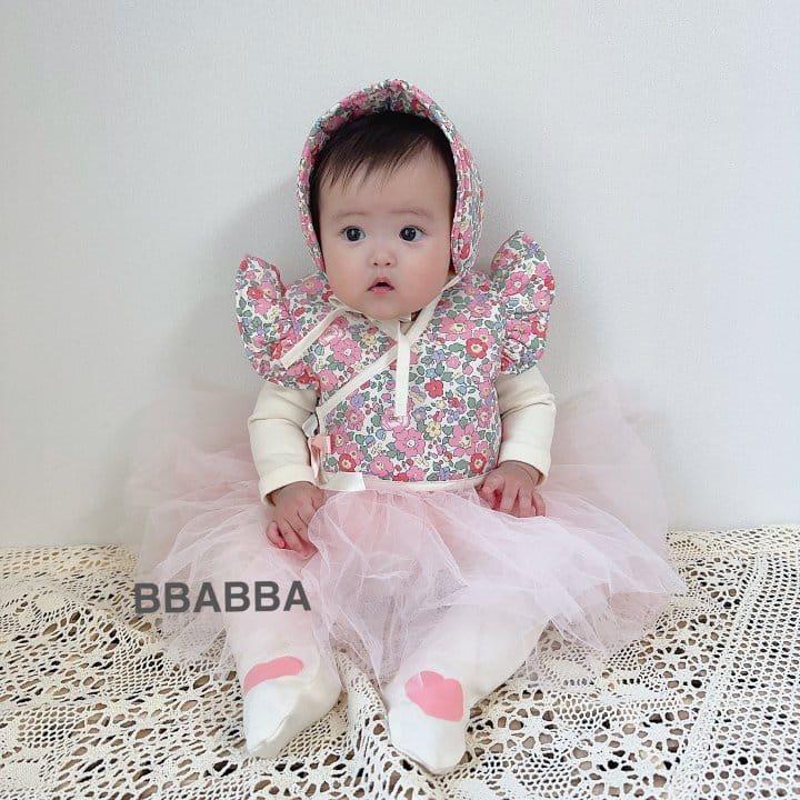 Bbabba - Korean Baby Fashion - #babyclothing - Pretty Hanbok Girl Four Types Set  - 2