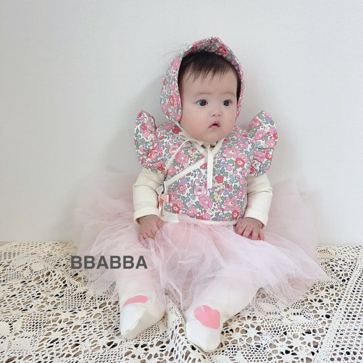 Bbabba - Korean Baby Fashion - #babylifestyle - Pretty Hanbok Girl Four Types Set  - 6