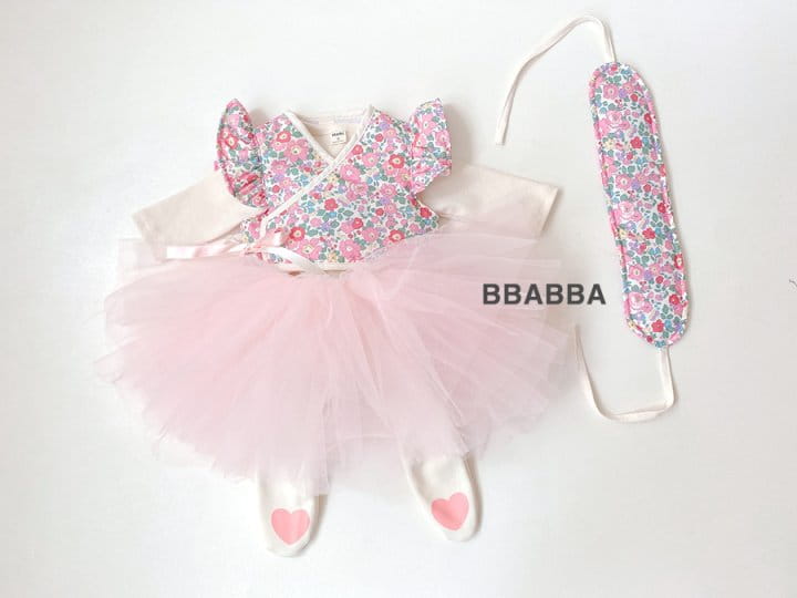 Bbabba - Korean Baby Fashion - #babywear - Pretty Hanbok Girl Four Types Set  - 11