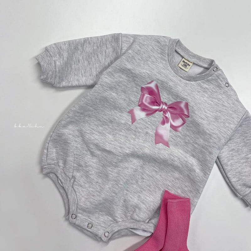Bbonchu - Korean Baby Fashion - #onlinebabyshop - Bebe Holic Body Suit
