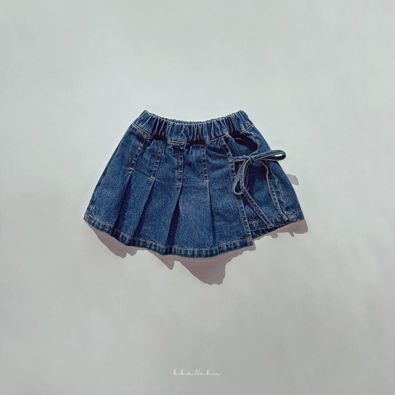 Bbonchu - Korean Children Fashion - #kidsshorts - Denim Pants Skirt - 3