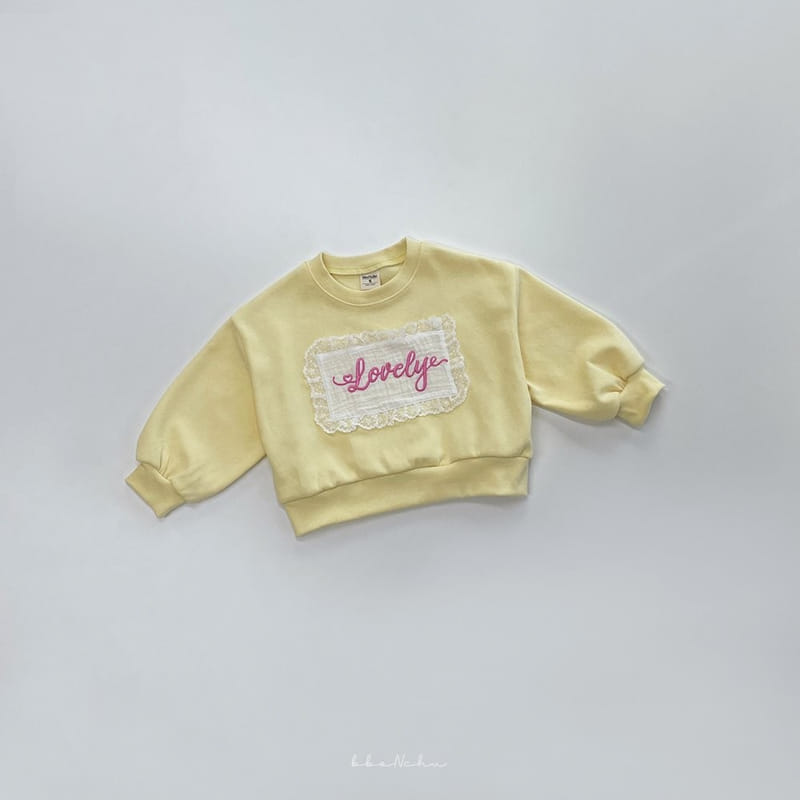 Bbonchu - Korean Children Fashion - #kidsshorts - Lovely Sweatshirt - 2