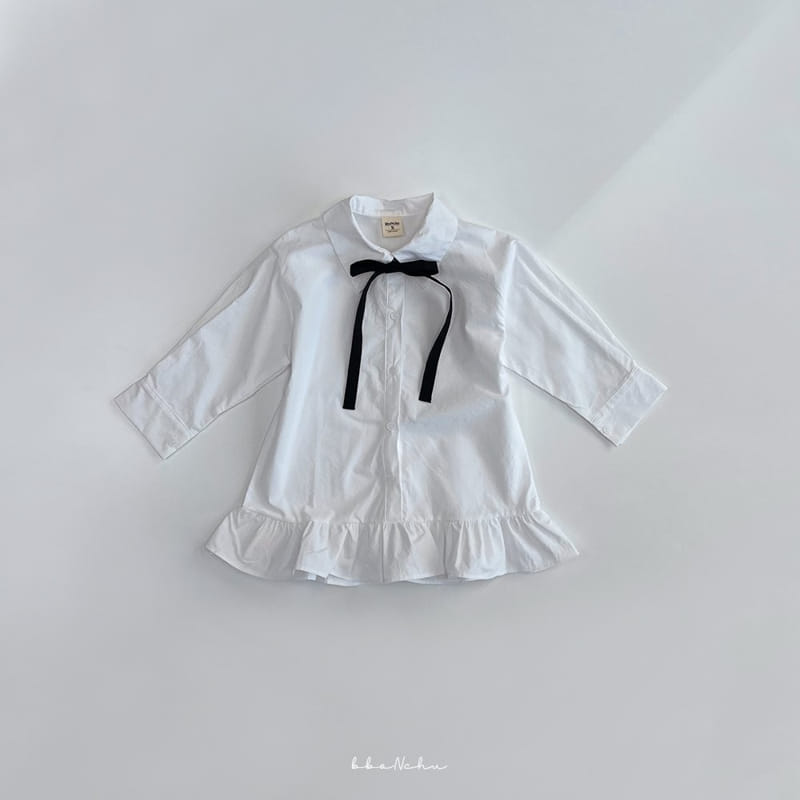 Bbonchu - Korean Children Fashion - #kidzfashiontrend - Balenine Shirt One-Piece - 7