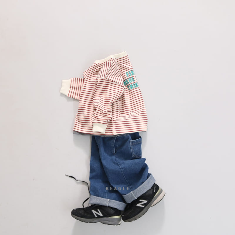 Beagle - Korean Children Fashion - #childofig - New Kids Denim Pants - 7