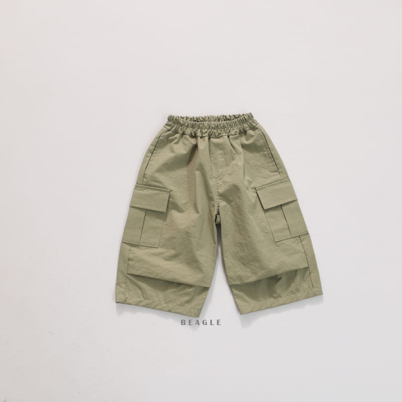 Beagle - Korean Children Fashion - #littlefashionista - Cargo Cropped Shorts - 3