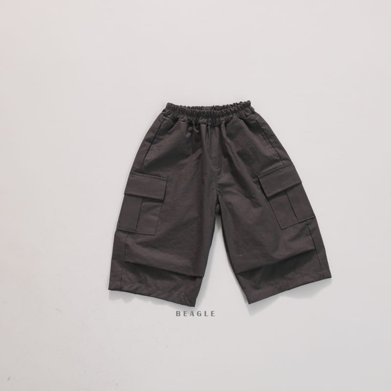 Beagle - Korean Children Fashion - #prettylittlegirls - Cargo Cropped Shorts - 6