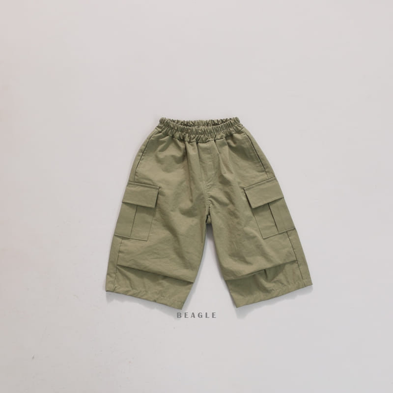 Beagle - Korean Children Fashion - #todddlerfashion - Cargo Cropped Shorts - 7