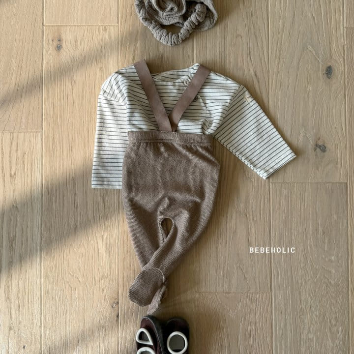Bebe Holic - Korean Baby Fashion - #smilingbaby - Sunny Dungarees Leggings - 4