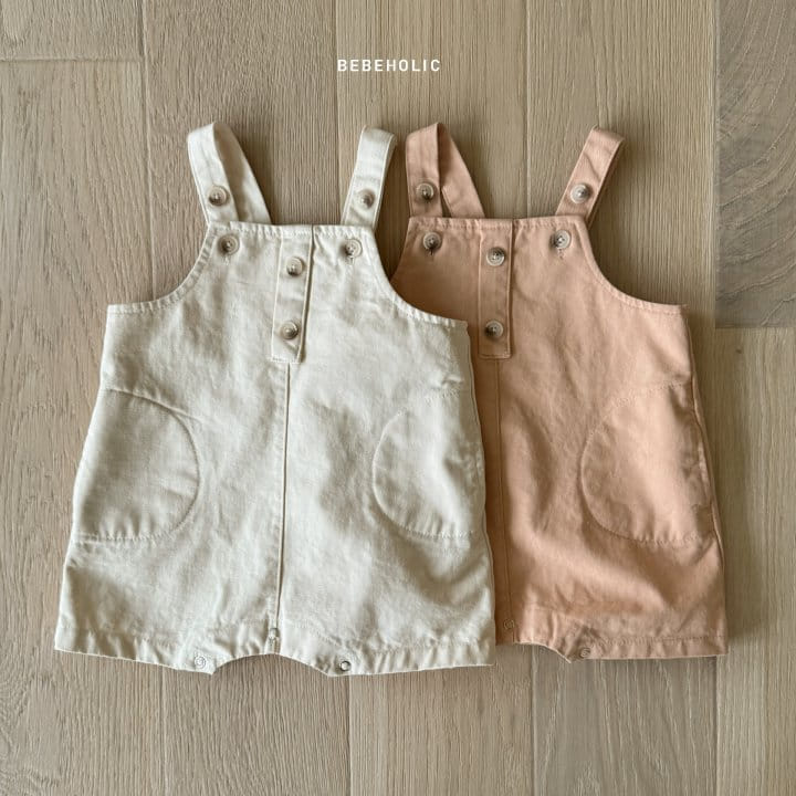 Bebe Holic - Korean Baby Fashion - #babyboutique - Mind Dungarees Body Suit - 10