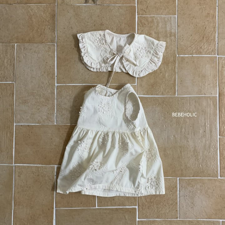 Bebe Holic - Korean Baby Fashion - #babyboutique - Cherry Blossoms One- Piece - 9